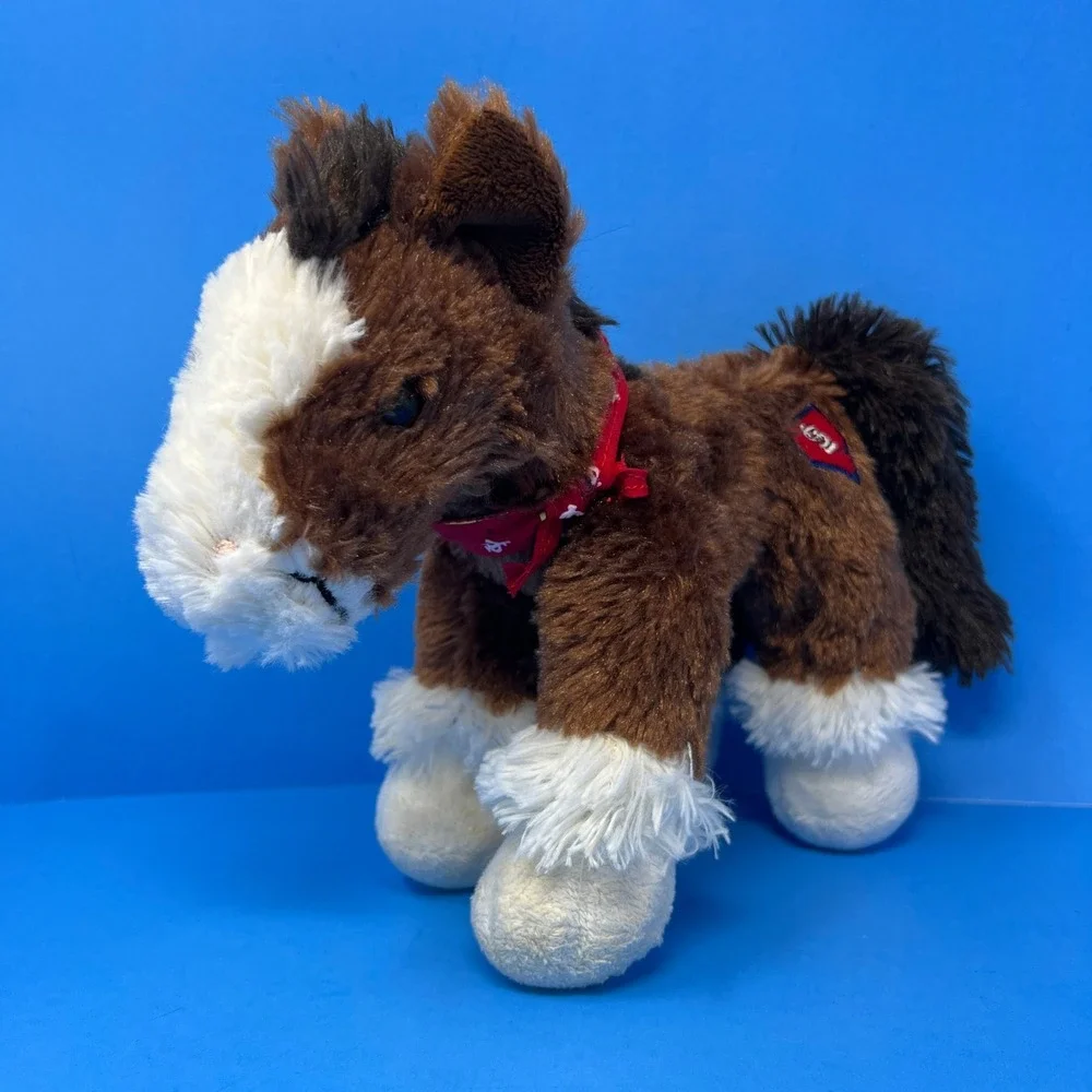 Build A Bear Plush Medium Brown‎ St Louis Cardinals Budweiser Clydesdale 2014